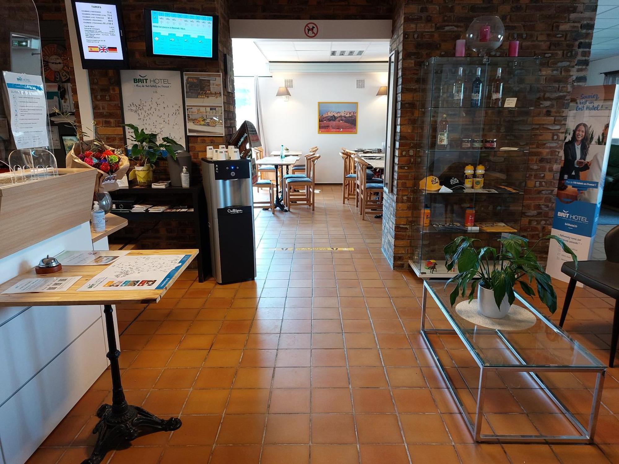 Brit Hotel Bosquet Carcassonne Cite ภายนอก รูปภาพ